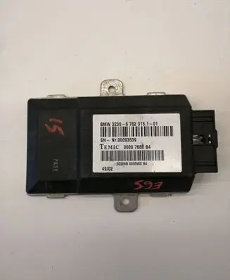 BMW 7 E65 E66 Steering rack control module 6762315 32306762315