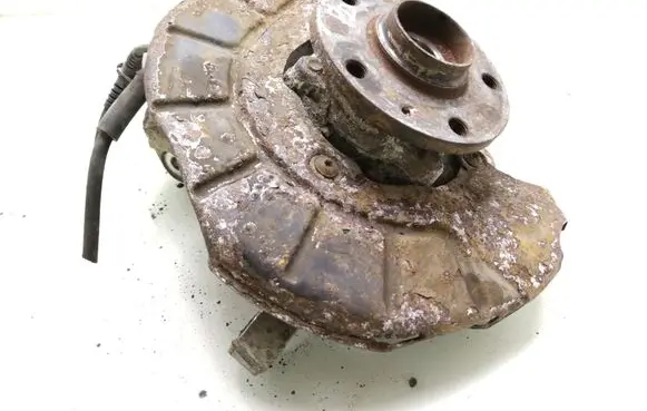 Volkswagen PASSAT B6 Front wheel hub spindle knuckle 3C0407258G