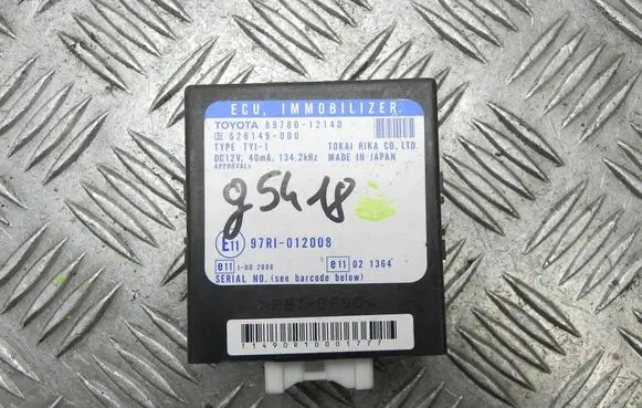 Toyota Corolla E120 E130 Other control units/modules 8978012140