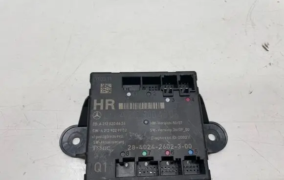 Mercedes-Benz E W212 Door control unit/module A2129004006 A2128208626 A2129029902