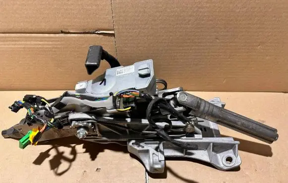 Steering wheel axle
