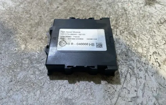 Toyota Auris E180 Parking PDC control unit/module 8934002100 1520901026 10R046668HBB