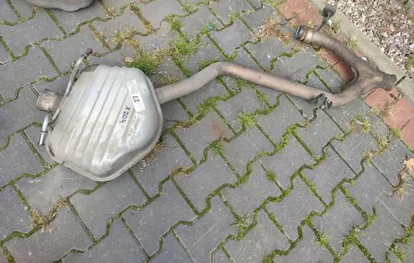 Mercedes-Benz GLK (X204) Double Muffler A2044900210