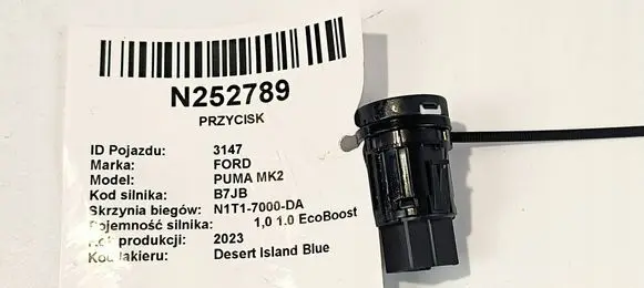 Ford Puma Other switches/knobs/shifts NX7T-14C376-AC