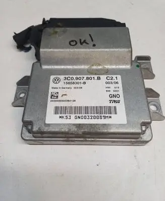 Volkswagen PASSAT B6 Hand brake control module 3C0907801B 15658301B GN00320089M
