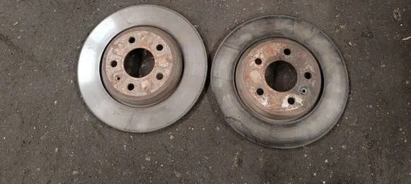 Audi A6 S6 C7 4G Rear brake disc 