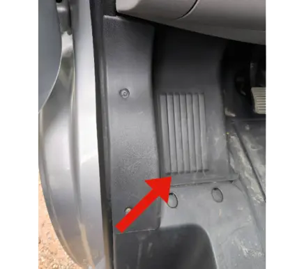 Citroen Jumper Front floor carpet liner 