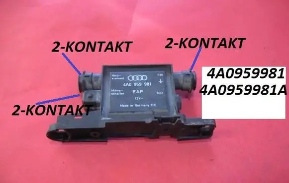 Audi A4 S4 B5 8D Door control unit/module 4A0959981 4A0959981A