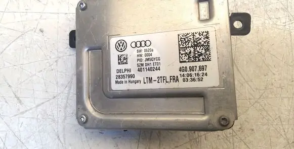 Audi A4 S4 B8 8K Xenon control unit/module 4G0907697
