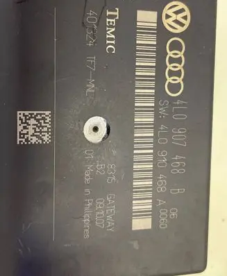 Audi A6 S6 C6 4F Gateway control module 4L0907468B 4L0910468A