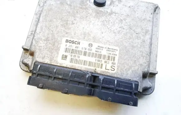 Opel Astra G Engine control unit/module 0281001670 90589736