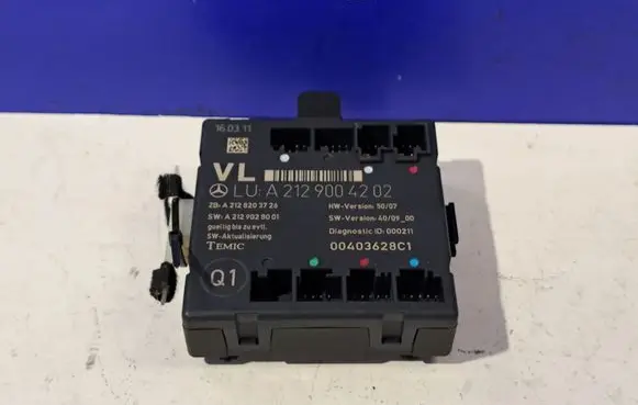 Mercedes-Benz C W204 Door control unit/module A2129004202 A2128203726