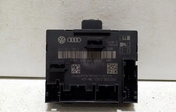 Audi Q3 8U Door control unit/module 8X0959792E