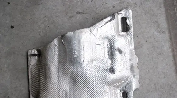 Citroen DS4 Heat shield in engine bay 