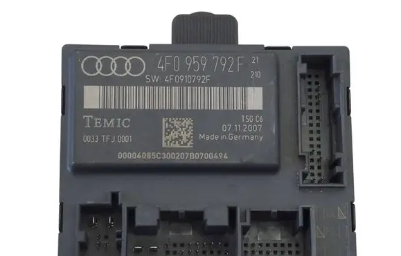 Audi A6 S6 C6 4F Door control unit/module 4F0959792F 4F0910792F 0033TFJ0001