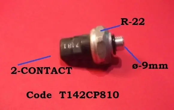 Air conditioning (A/C) pressure sensor