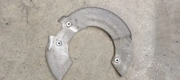 Jaguar XF X260 Front brake disc dust cover plate 