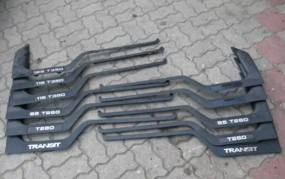 Ford Transit Front door glass trim molding 