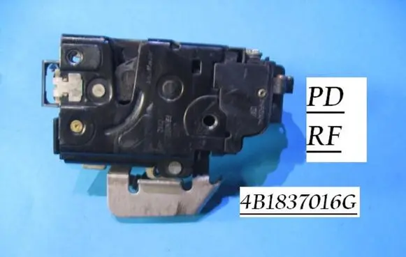 Audi A4 S4 B6 8E 8H Front door lock 4B1837016G