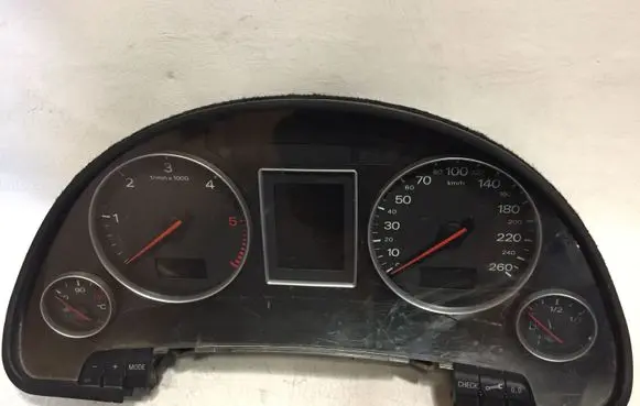 Audi A4 S4 B6 8E 8H Speedometer (instrument cluster) 8E0920900EX 0263626030 914300003