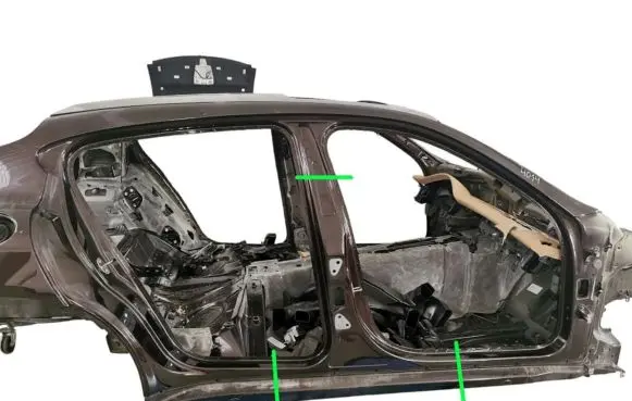 Porsche Panamera (970) Pillar (middle) 97050396400