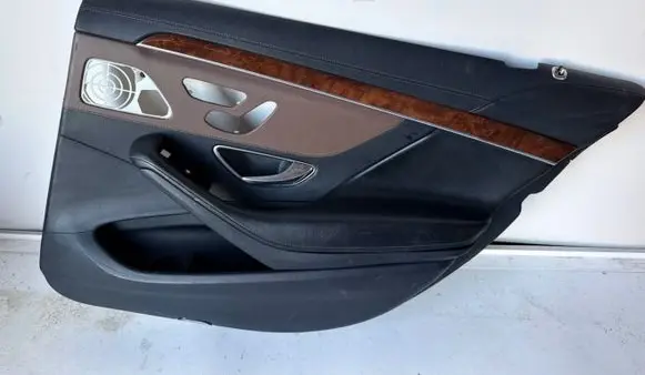 Mercedes-Benz S W222 Rear door card panel trim A2227300448 A2228100797 A2227300473