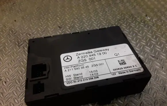 Mercedes-Benz S W220 Gateway control module 2204451900 A2204451900