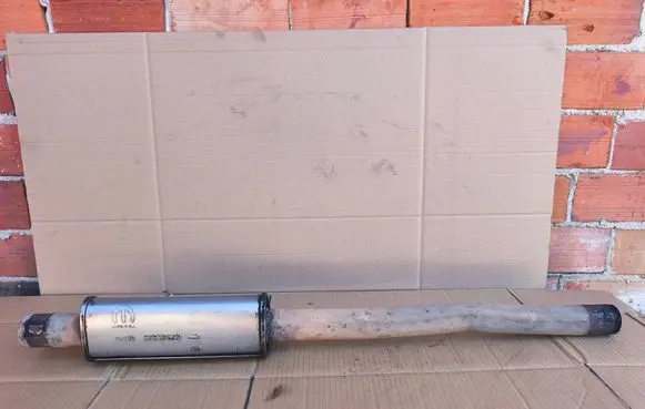 Fiat 500X Middle muffler/silencer 51937672