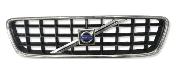 Volvo S60 Front bumper upper radiator grill 08693331
