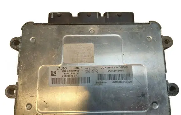 Peugeot 207 Engine control unit/module ECU 9664127180 9651696680 215860489A