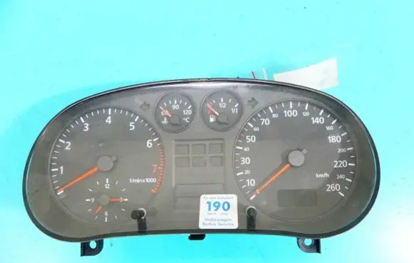 Audi A3 S3 8L Speedometer (instrument cluster) 8L0919860E IMPRK1283723