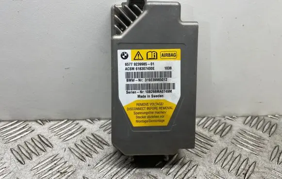 BMW 5 F10 F11 Airbag control unit/module 9239985 65779239985