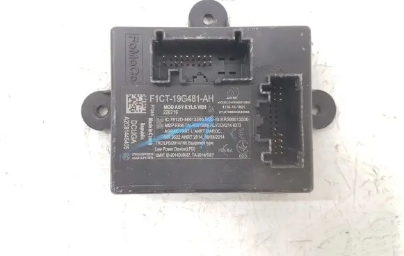 Ford Escape III Keyless (KESSY) go control unit/module F1CT19G481 F1CT19G481AH DCUGA