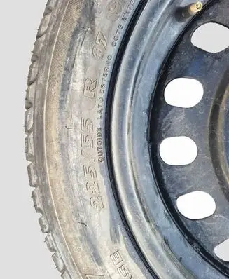 Citroen C5 R17 spare wheel