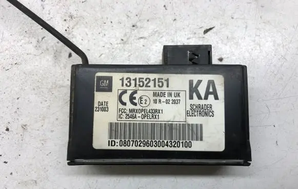 Opel Signum Tire pressure control unit 13152151