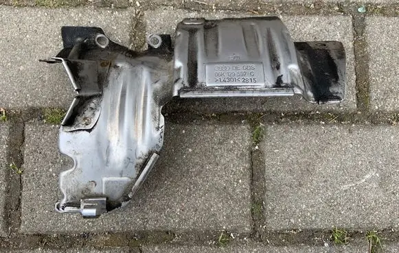 Audi A3 S3 8V Heat shield in engine bay 06K129597C
