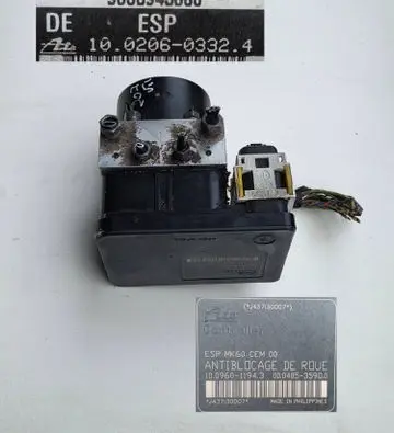 Peugeot 207 ABS Pump 9663945680 10020603324