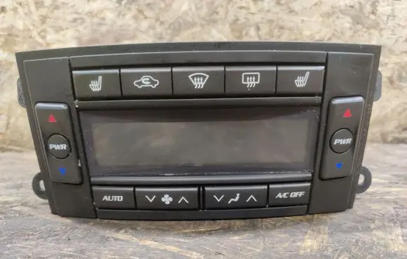Cadillac SRX Climate control unit 25770603