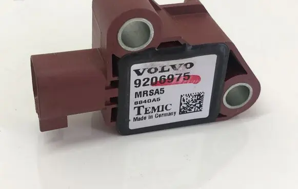 Airbag deployment crash/impact sensor