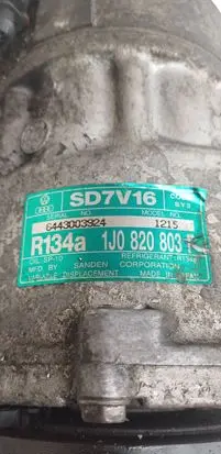 Volkswagen Sharan Air conditioning (A/C) compressor (pump) 1J0820803F S443003924