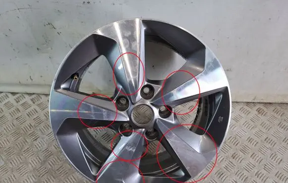 Nissan Juke I F15 R16 alloy rim 