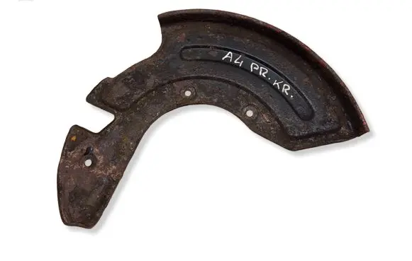 Audi A4 S4 B5 8D Front brake disc dust cover plate 