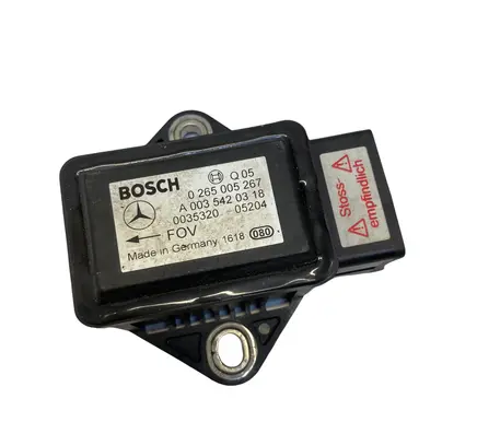 Mercedes-Benz E W211 ESP acceleration yaw rate sensor A0035420318 0265005267