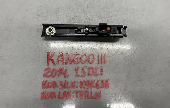 Renault Kangoo II Seat belt adjustment rail 44862C