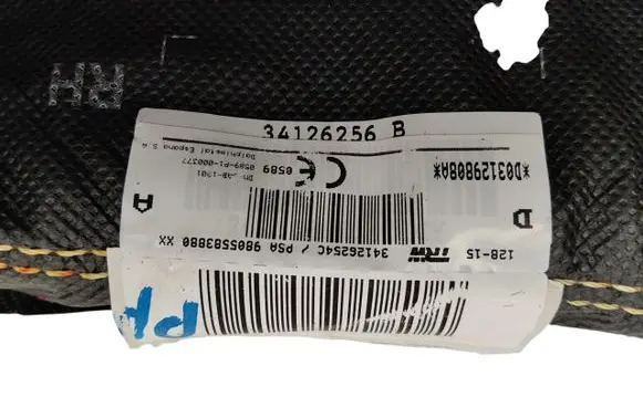 Peugeot 308 Airbag squib ring wiring 9805583880