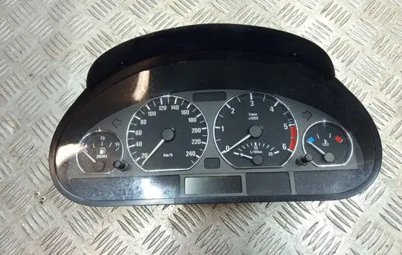 BMW 3 E46 Speedometer (instrument cluster) 1036017005 1031098170