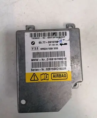 BMW 5 E39 Airbag control unit/module 65776919789