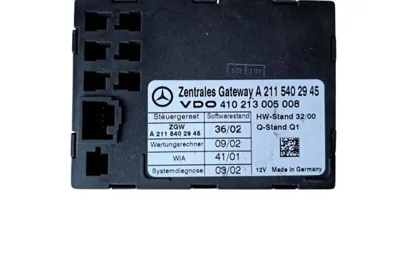 Mercedes-Benz E W211 Gateway control module A2115402945