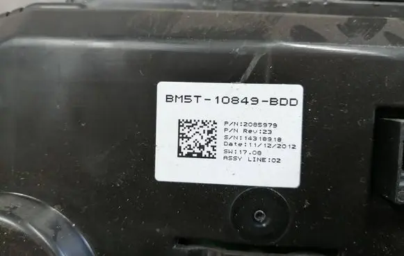 Ford C-MAX II Speedometer (instrument cluster) BM5T10849BDD 14318918 2085979