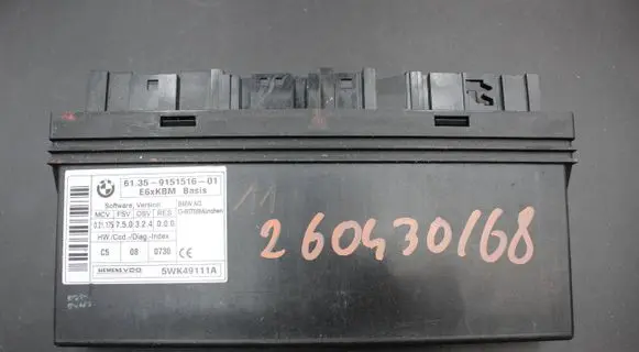 BMW 5 E60 E61 Comfort/convenience module 9151516
